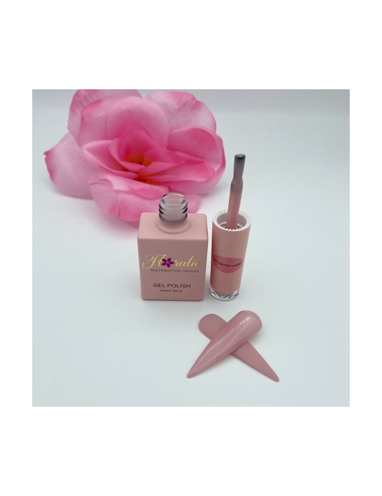 Nude UV varnish collection * Floralie * 2