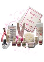 STARTER Nail Kit • Resin & Powder (Colour)
