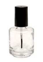 Empty Glass Bottle with Brush • 0.5oz