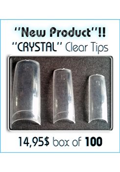 Box 100 Tips * Clear Tips
